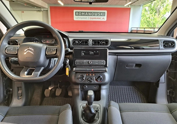 Citroen C3 cena 49900 przebieg: 57493, rok produkcji 2019 z Kraków małe 407